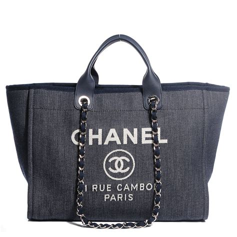 chanel tote deauville